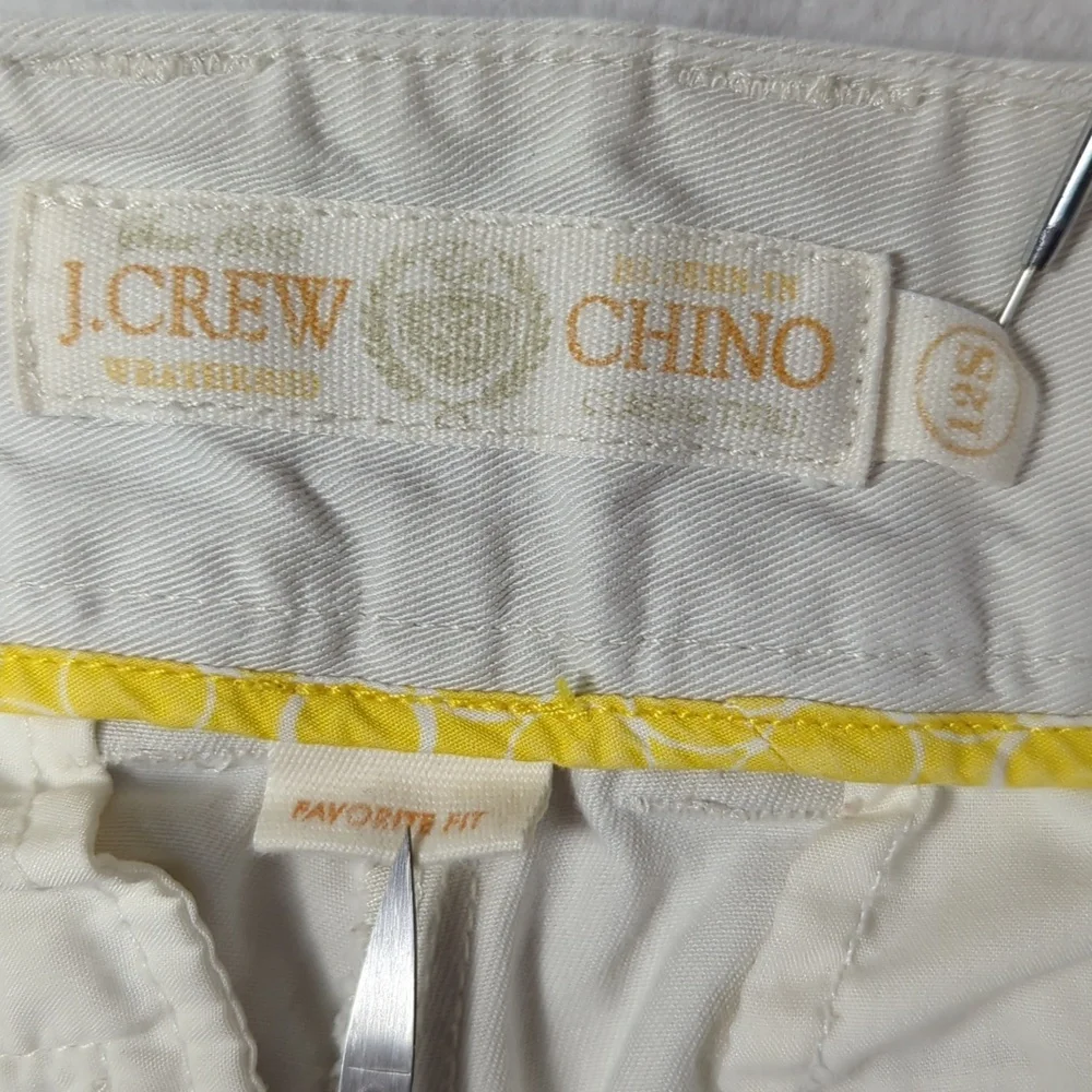 Lot Of 2 J.‎ Crew Favorite Fit Broken-in Chino Cotton Twill Wide Leg Pants 12S